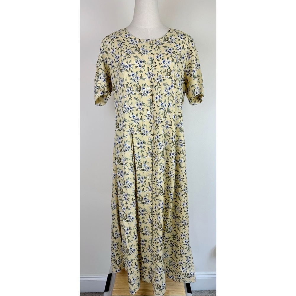 Mark, Fore & Strike 90's Yellow Floral Dress